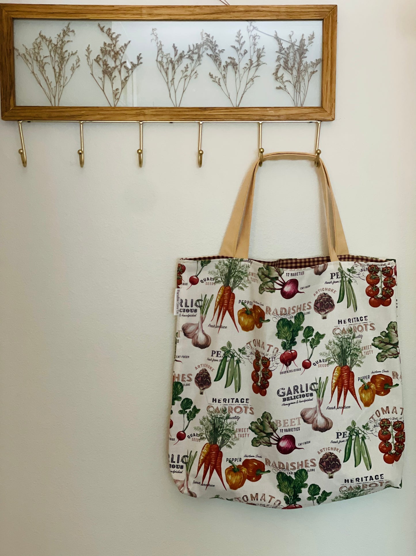 Vegetable Market Tote