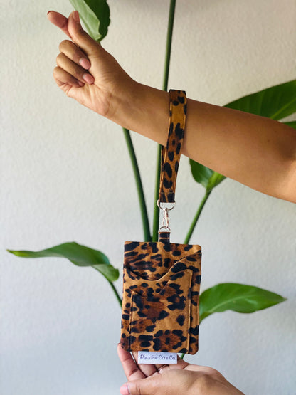 Leopard Print Tiny Tote