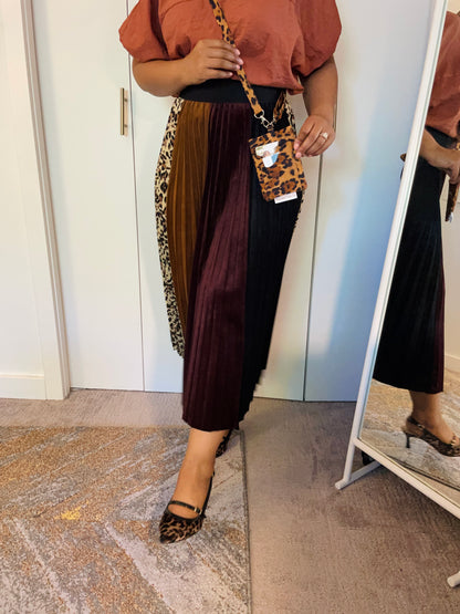 Leopard Print Tiny Tote