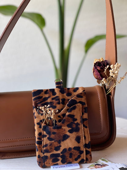 Leopard Print Tiny Tote