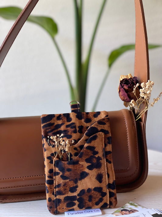 Leopard Print Tiny Tote