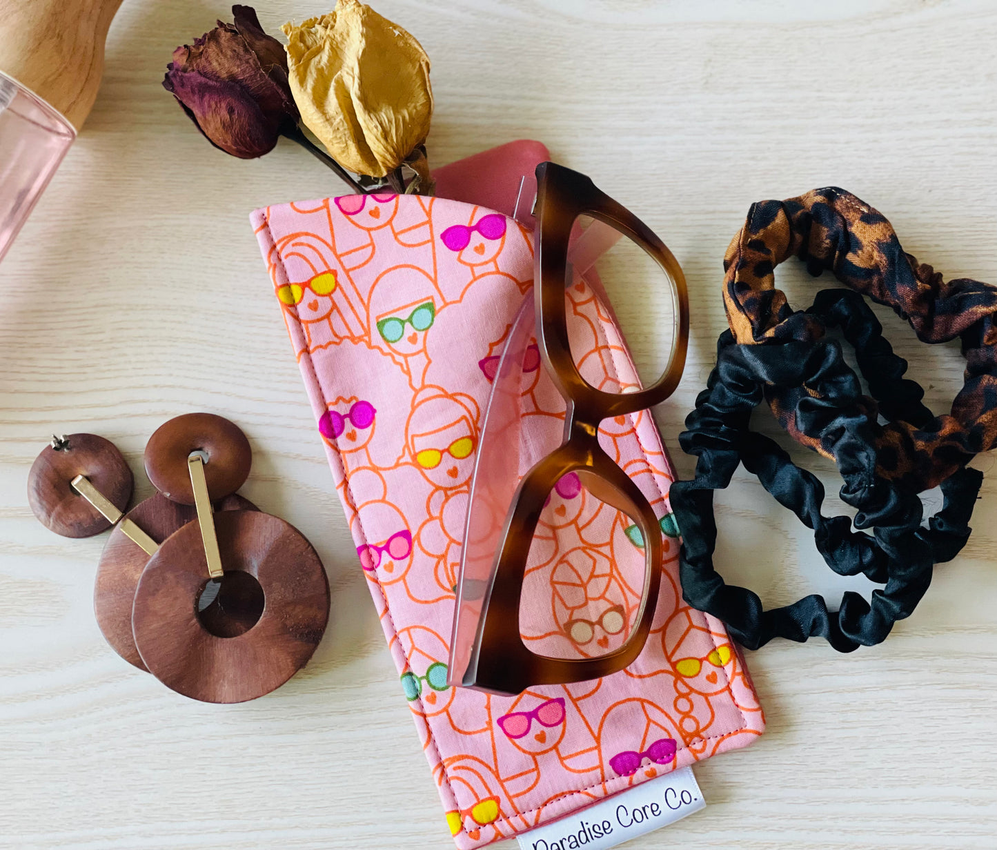 Hey Girl Eyeglass Case