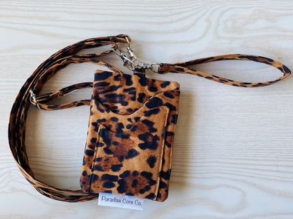 Leopard Print Tiny Tote