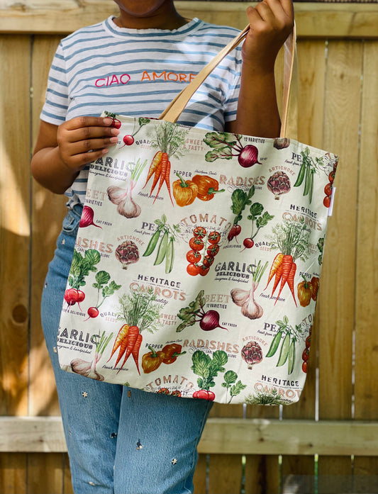 Vegetable Market Tote