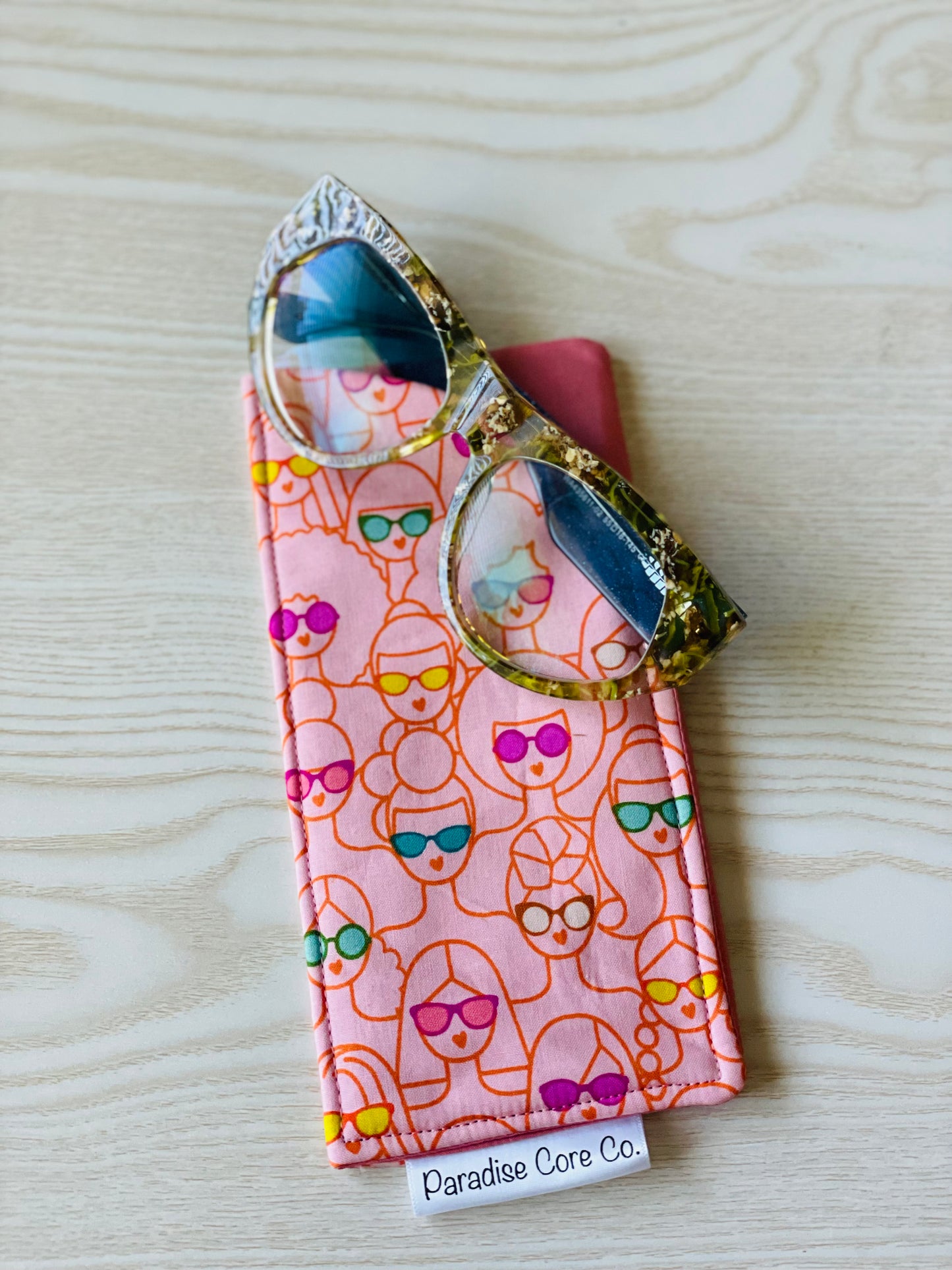 Hey Girl Eyeglass Case