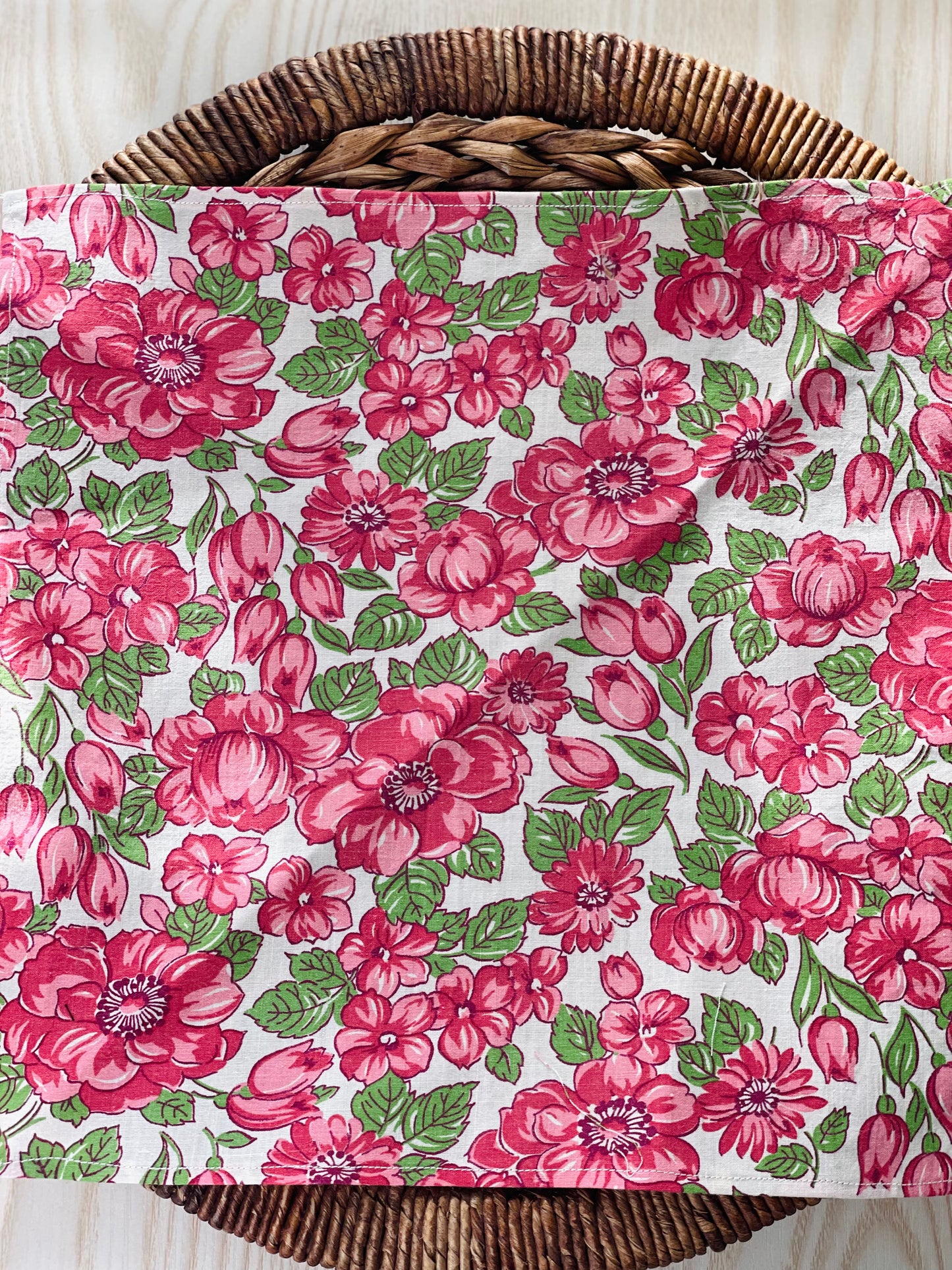 Summer Blossom Pocket Square Set (4 Pack)