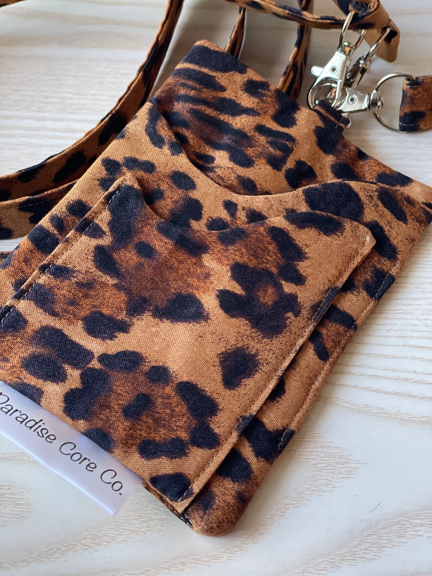 Leopard Print Tiny Tote