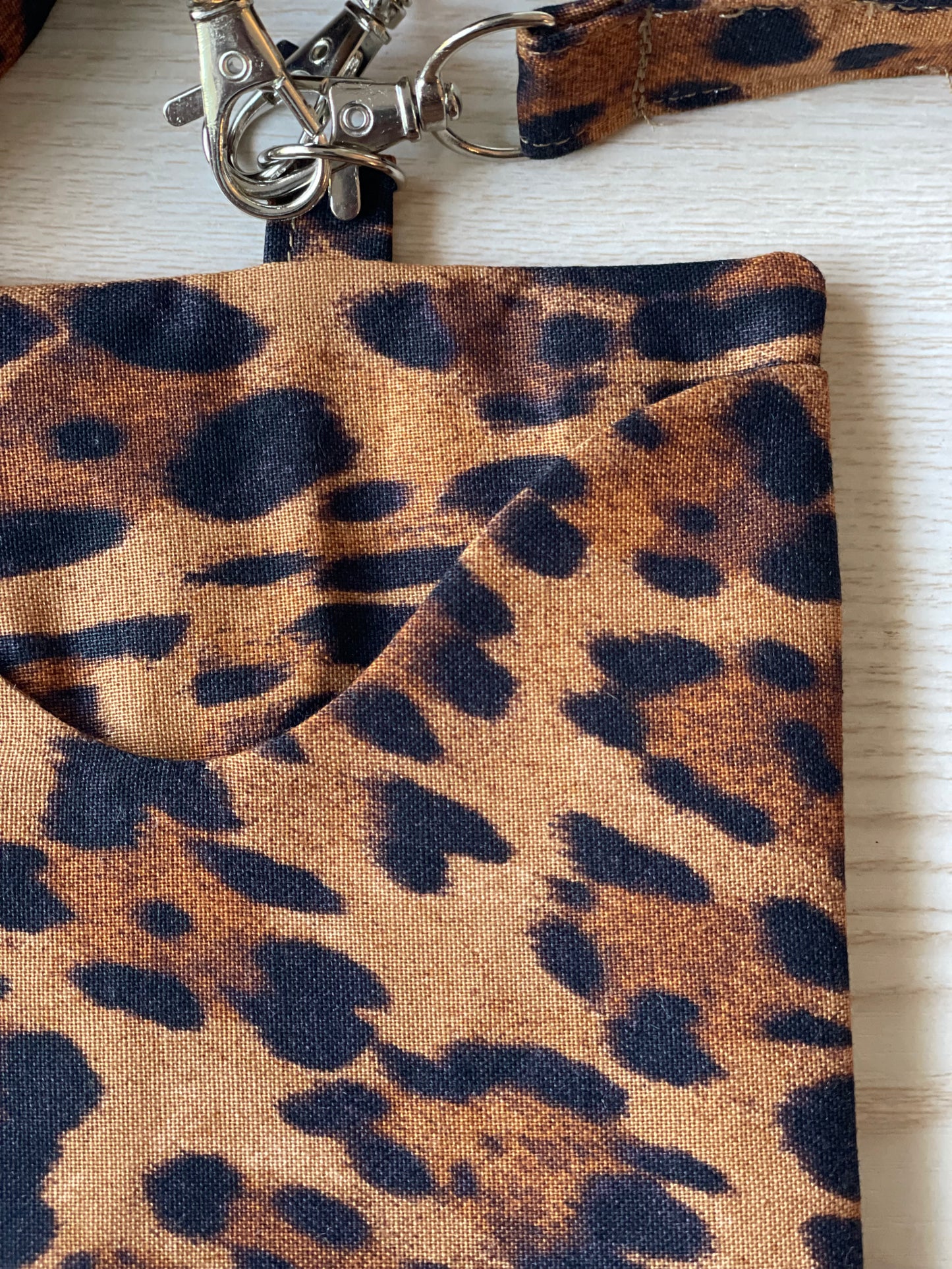 Leopard Print Tiny Tote