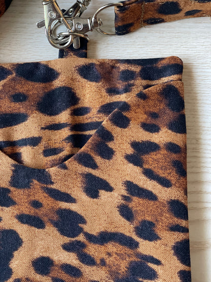 Leopard Print Tiny Tote