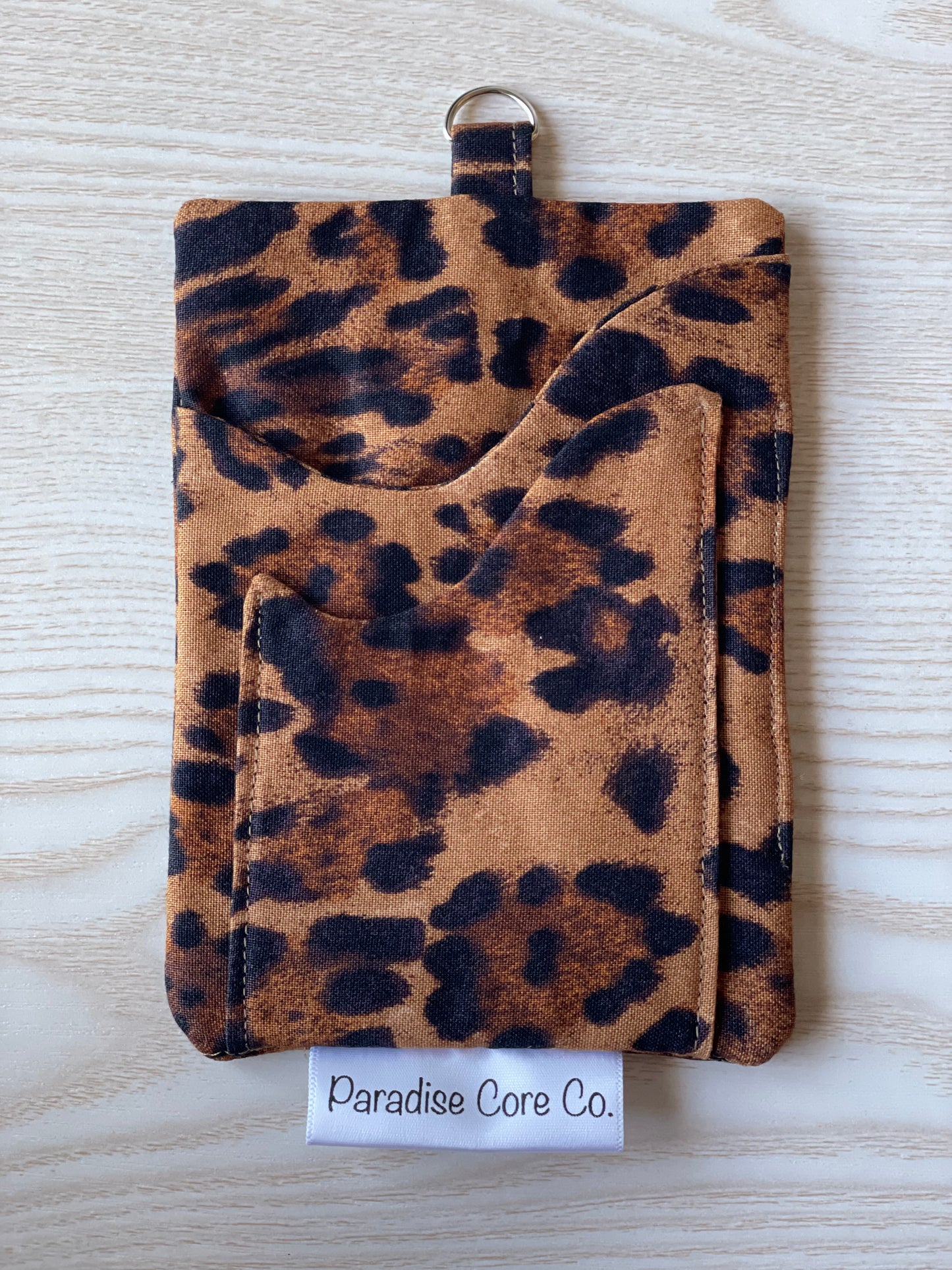 Leopard Print Tiny Tote