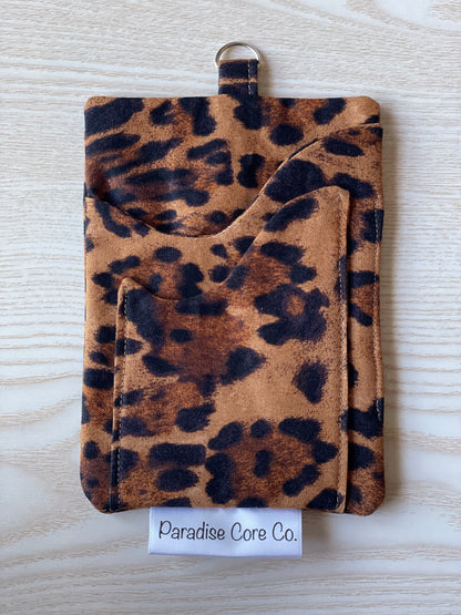 Leopard Print Tiny Tote