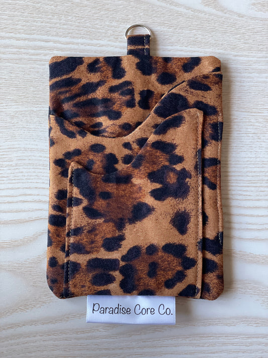 Leopard Print Tiny Tote